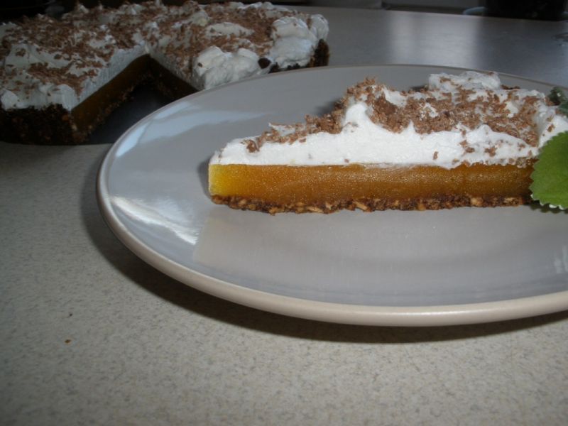 Tarta z nadzieniem dyniowo-pomarańczowym