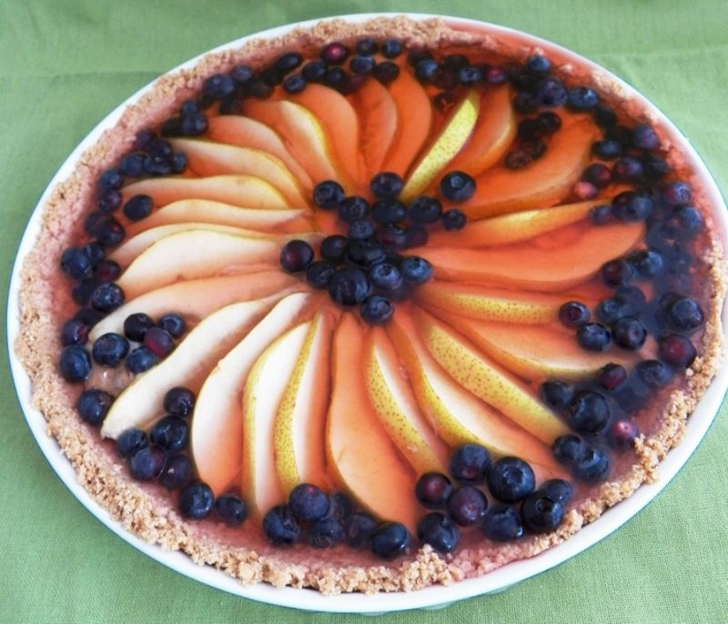 Tarta z owocami bez pieczenia 