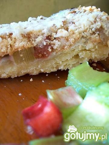 Tarta z rabarbarem Tarta z rabarbarem