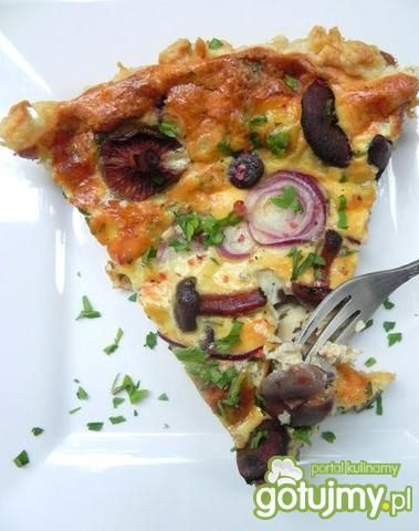 Tarta z rydzami i serem Tarta z rydzami i serem