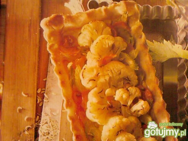 Tarta z serem i kalafiorem Tarta z serem i kalafiorem