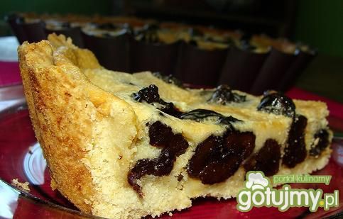 Tarta z suszonymi śliwkami z armaniakiem