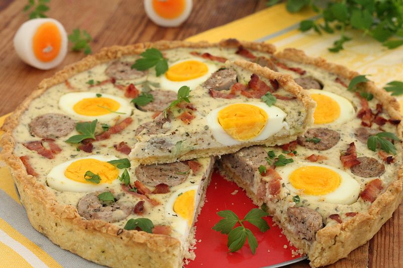 Tarta z żurkiem Tarta z żurkiem