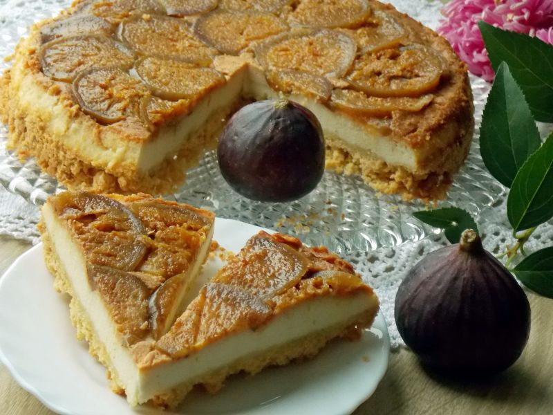 Tarta ze świeżymi figami