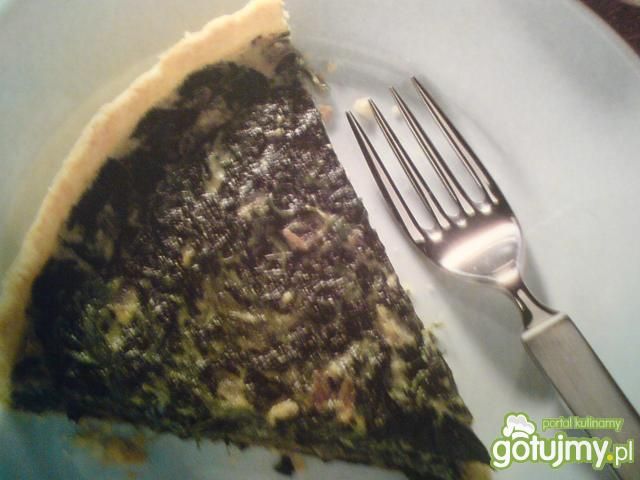 tarta ze szpinakiem