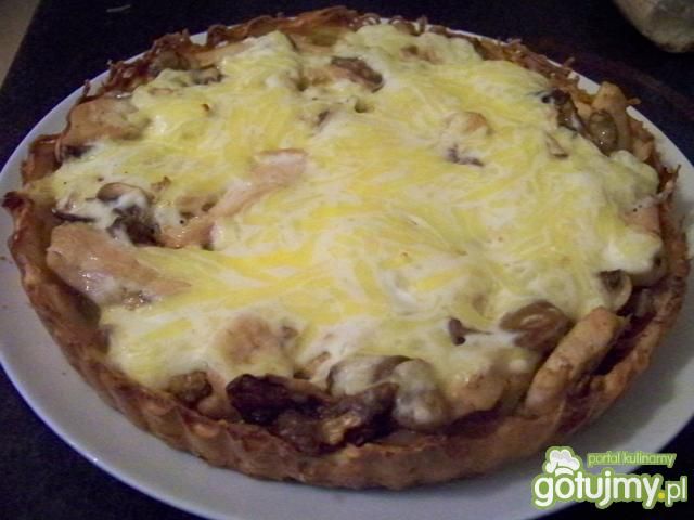 tarta ziemniaczana w nadzieniem