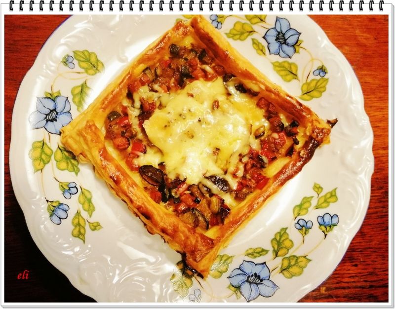 Tartaletki Eli z rybą, grzybami i warzywami  Tartaletki Eli z rybą, grzybami i warzywami