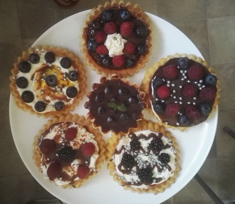 Tartaletki jeżynowe