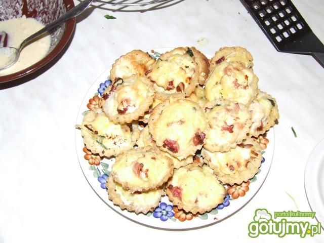 Tartaletki karnawałowe z boczkiem Tartaletki karnawałowe z boczkiem