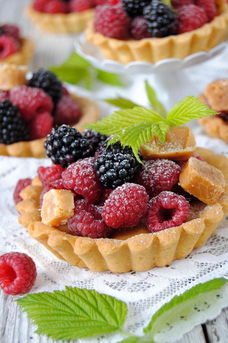 Tartaletki  krówkowo- owocowe