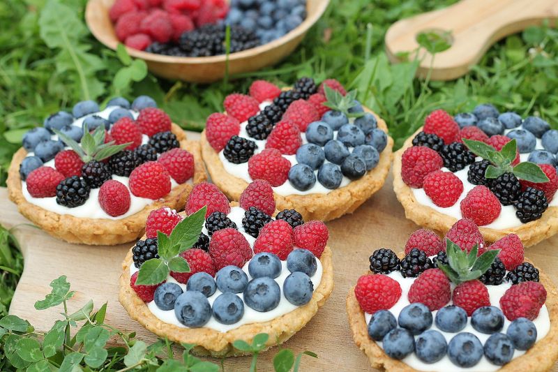 Tartaletki ogrodowe Tartaletki ogrodowe