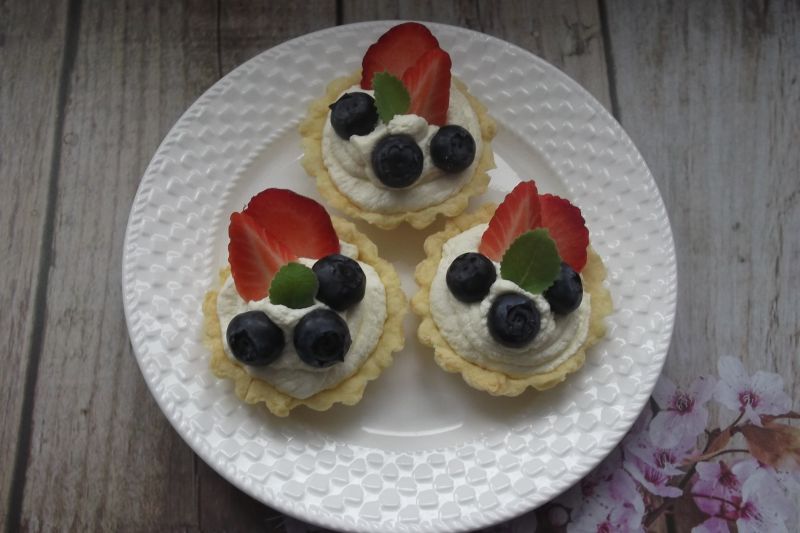 Tartaletki sernikowe