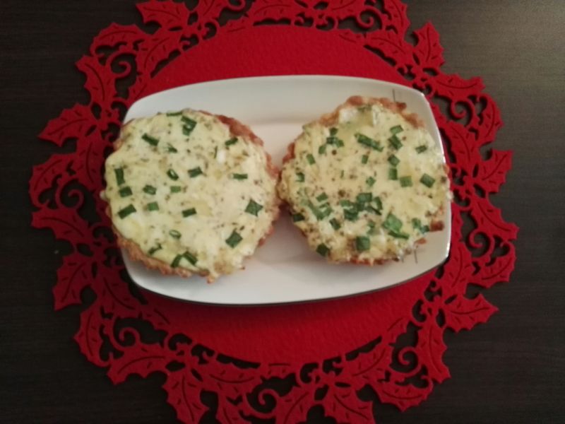 Tartaletki "trzy sery"