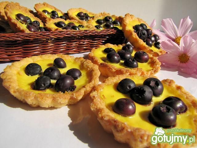 Tartaletki z borówkami Tartaletki z borówkami