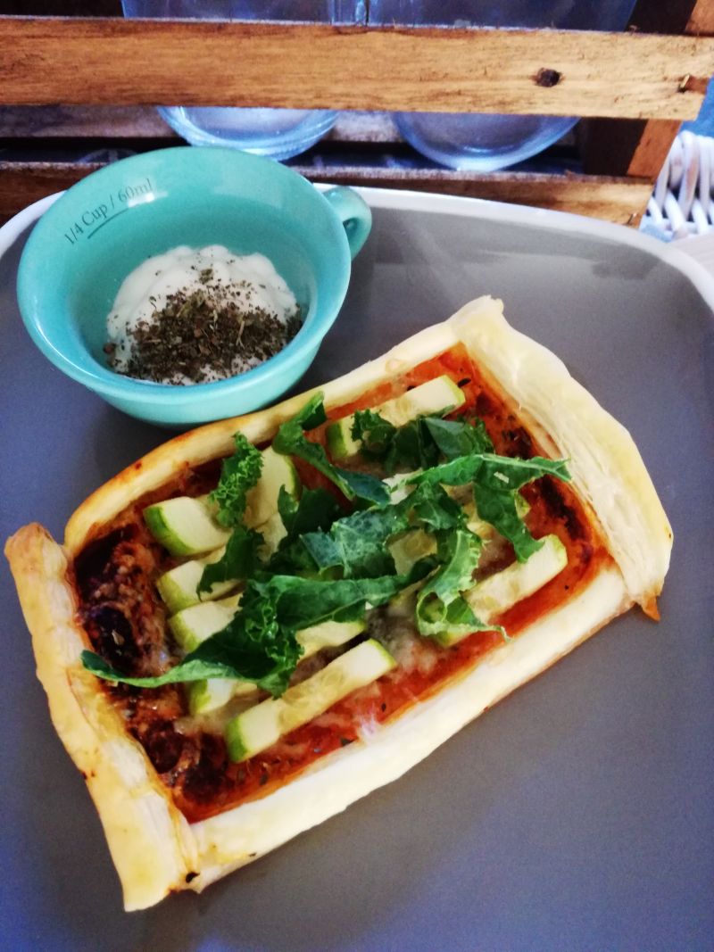 Tartaletki z cukinią Tartaletki z cukinią