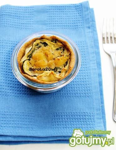 Tartaletki z cukinią Tartaletki z cukinią