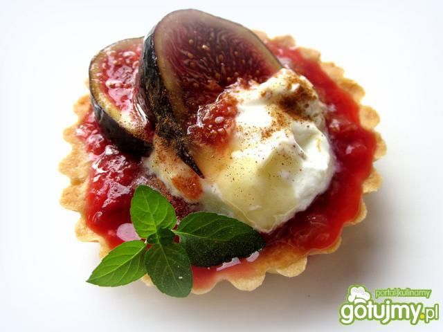 Tartaletki z dżemem figowym Tartaletki z dżemem figowym