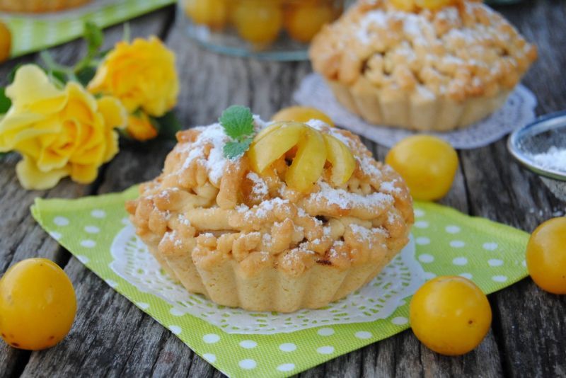 Tartaletki z mirabelkami