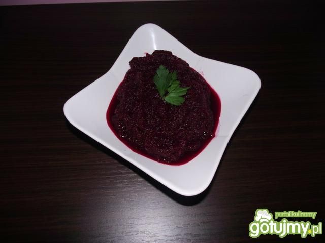 Tarte buraczki na gorąco