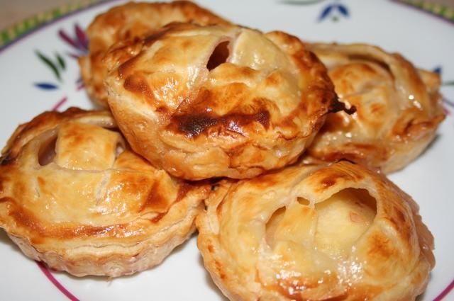 Tarteletki z nektarynkami Tarteletki z nektarynkami