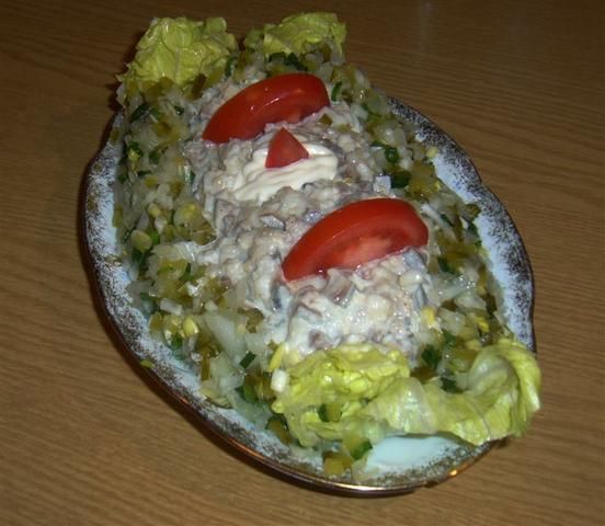 Tatar śledziowy pycha Tatar śledziowy pycha