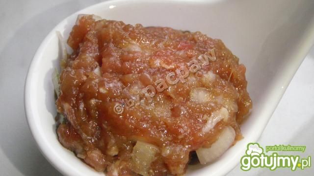 Tatar wołowy z szalotką