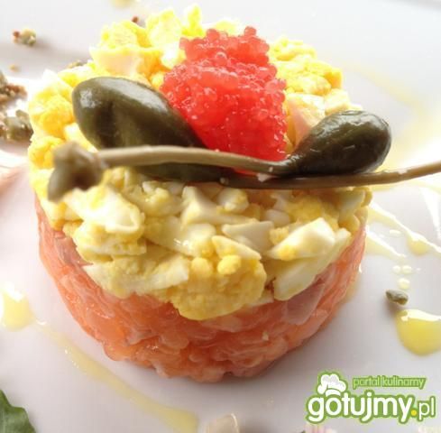 Tatar z łososia na wyjątkowa kolacje  Tatar z łososia na wyjątkowa kolacje