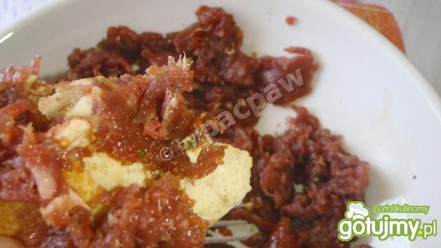 Tatar z olejem lnianym