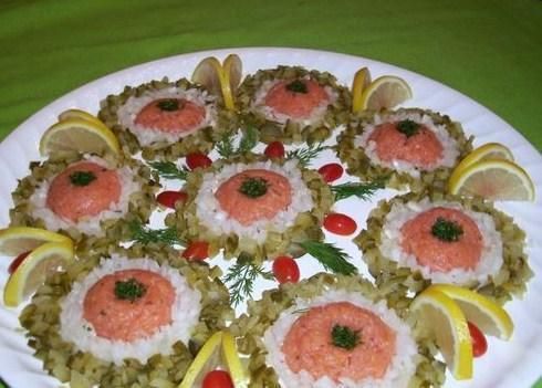 Tatar z wędzonego łososia