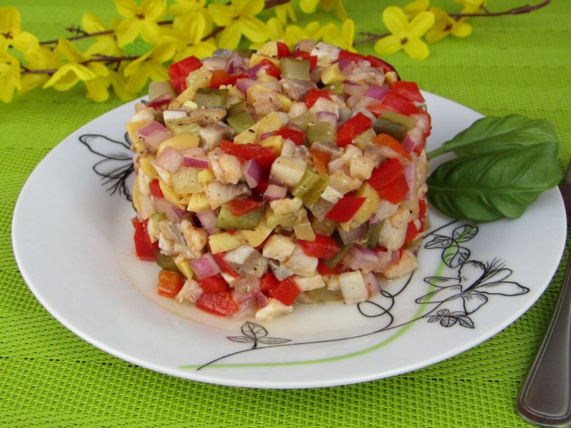 Tatar ze śledzia Tatar ze śledzia