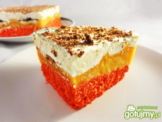 Tęczowe ciasto z uśmiechem Tęczowe ciasto z uśmiechem