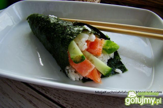 Temaki sushi  po mojemu  Temaki sushi  po mojemu