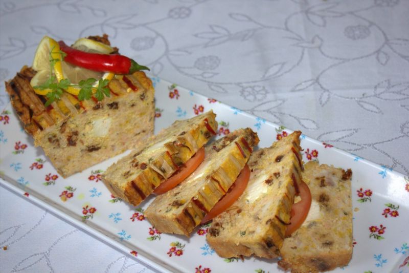 Terrina drobiowo-łososiowa   Terrina drobiowo-łososiowa