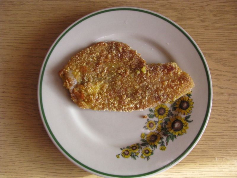 Tilapia w płatkach kukurydzianych Tilapia w płatkach kukurydzianych