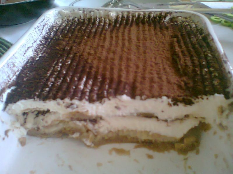 Tiramisu na bitej śmietanie Tiramisu na bitej śmietanie