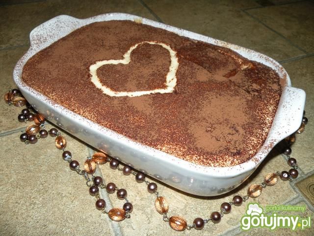 Tiramisu na walentynki Tiramisu na walentynki