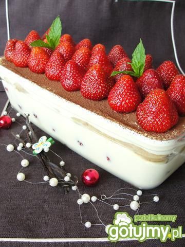 Tiramisu truskawkowe Tiramisu truskawkowe