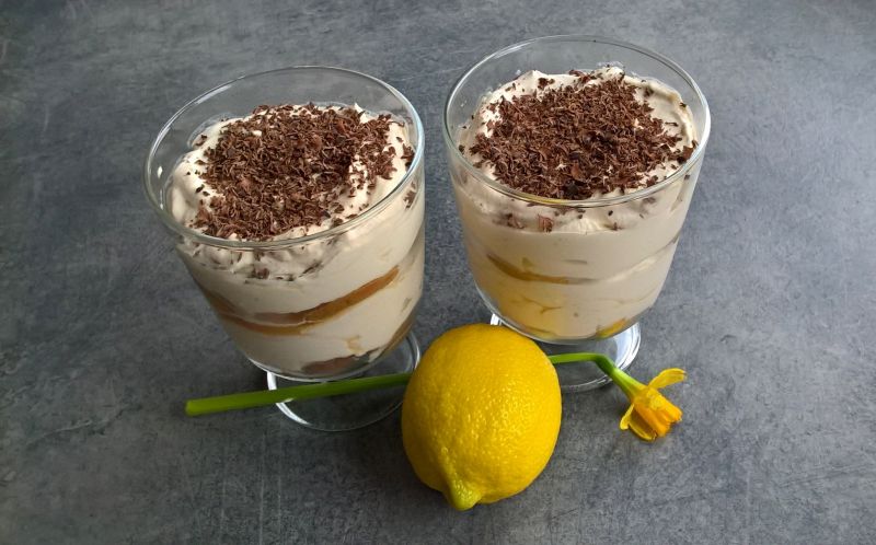 Tiramisu w szklankach Tiramisu w szklankach