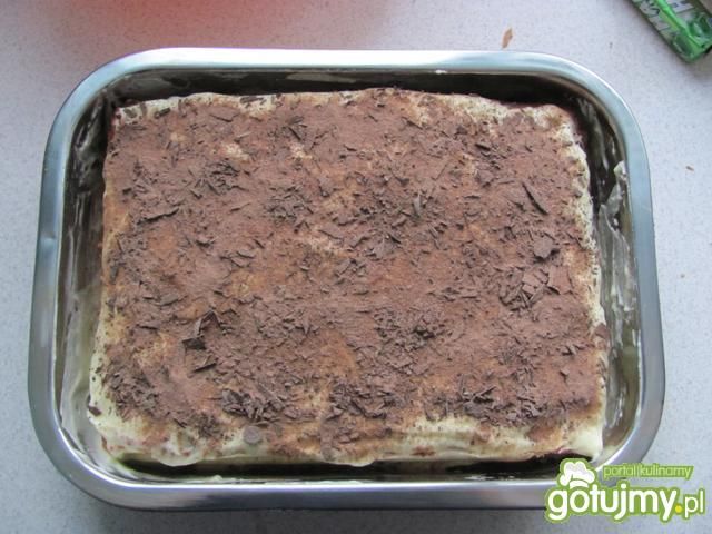 Tiramisu z amaretto i czekoladą