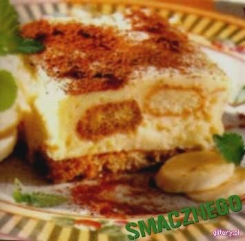 Tiramisu z bananami Tiramisu z bananami