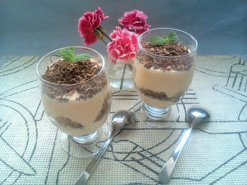 Tiramisu z czekoladą Tiramisu z czekoladą