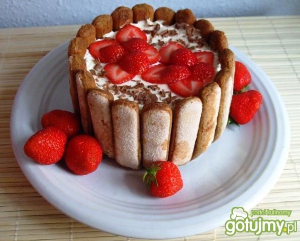 Tiramisu z truskawką Tiramisu z truskawką