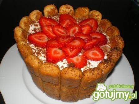 Tiramisu z truskawkami Tiramisu z truskawkami
