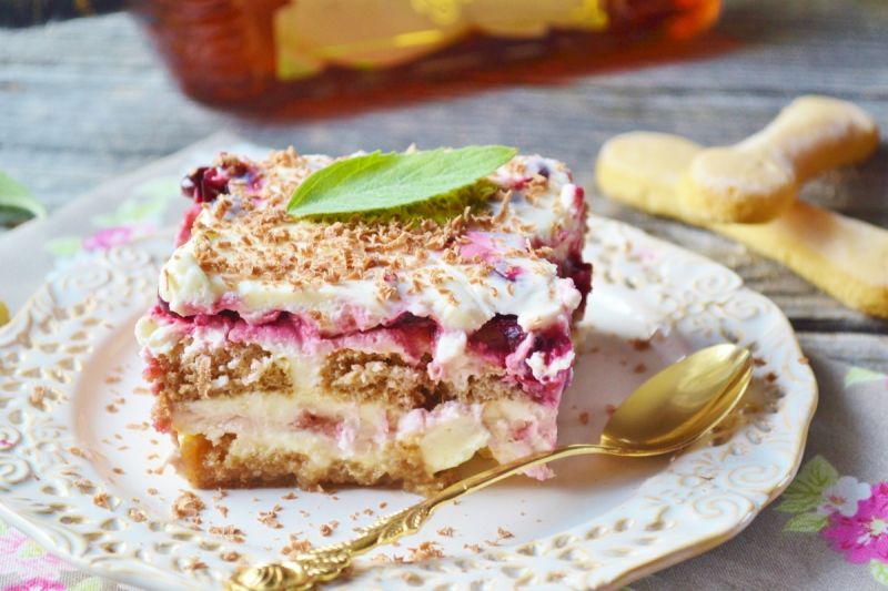 Tiramisu z wiśniami