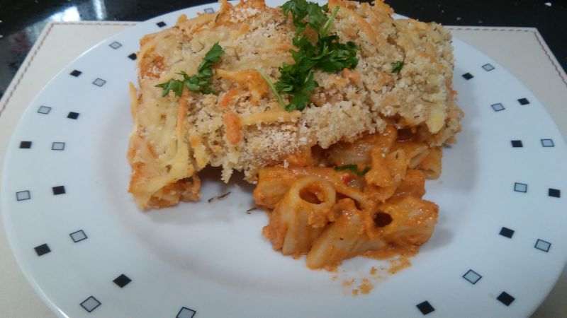 Tomato Macaroni Cheese