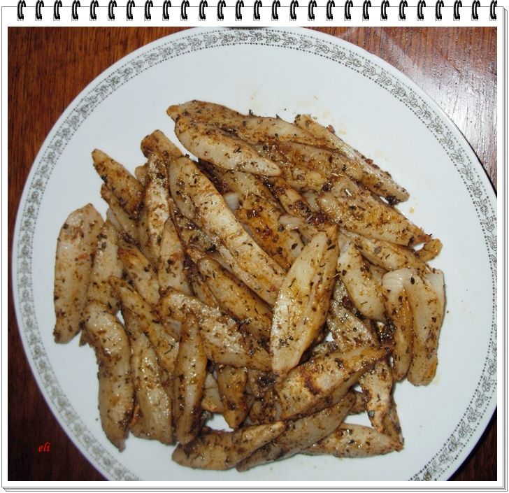 Topinambur Eli pieczony w piekarniku Topinambur Eli pieczony w piekarniku