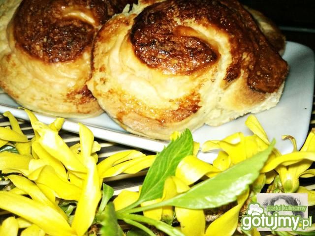 Topione brzoskwiniowe bułeczki