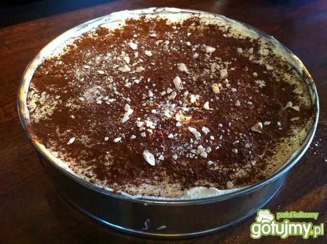 Torcik bezowy wTRImiga Torcik bezowy wTRImiga