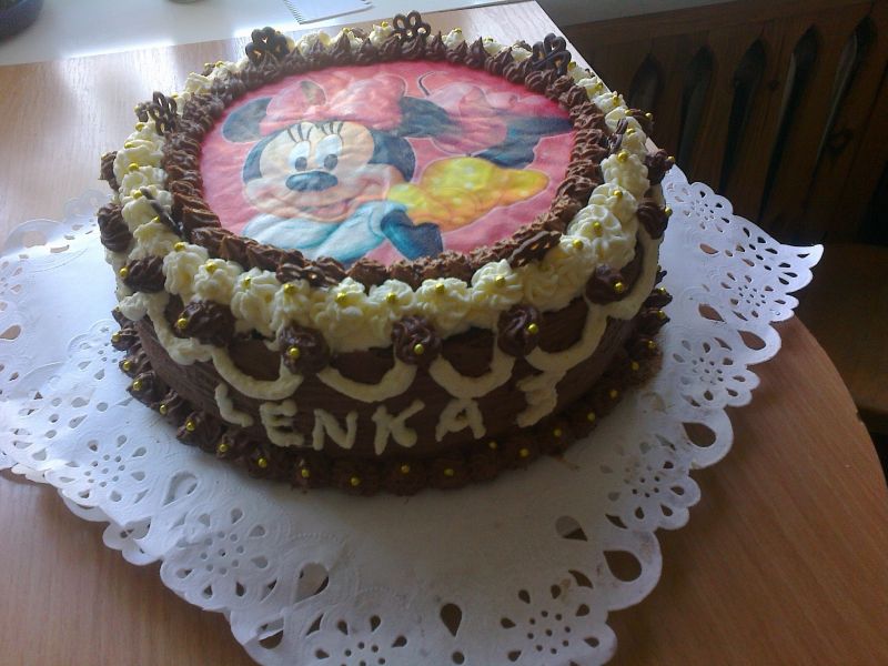 Torcik dla 3 letniej Lenki