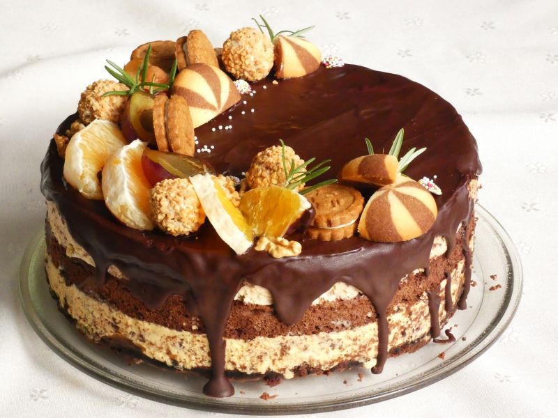 Torcik dyniowo-piernikowy  Torcik dyniowo-piernikowy